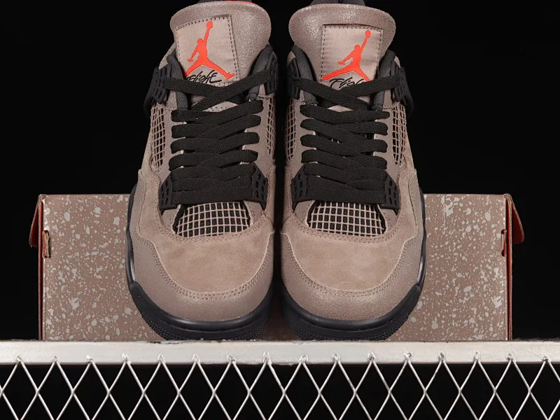 All categories Air Jordan Jordan series basketball shoes Air Jordan 4 OG version Air Jordan 4 Retro "Taupe Haze" AJ4 Joe 4 black brown Mocha DB0732-200